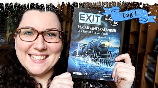 UNBOXING Kosmos Adventskalender  Das Ticket ins Verderben  Einführung  Tag 1  erster Fehler [upl. by Ellenij]