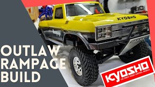 Building the Kyosho Outlaw Rampage PRO [upl. by Ball651]