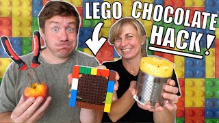 We tested Viral Kitchen Hacks  Can You make Chocolate from Lego [upl. by Htebazie]