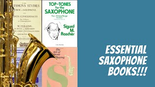 Best Saxophone Books Ferling Rascher and Teal [upl. by Dickenson]