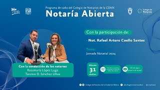 NotaríaAbierta quotJornada Notarial 2024” [upl. by Tullusus]