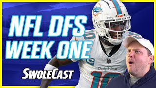 DraftKings DFS NFL Week 1 Picks  Swolecast First Look [upl. by Itagaki]