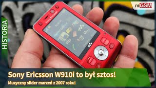 Sony Ericsson W910i  slider marzeń z 2007 roku [upl. by Ecirehs522]