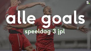 Bekijk alle goals van speeldag 3 inde Jupiler Pro League [upl. by Alemat752]