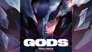 GODS ft NewJeans 뉴진스  League of Legends WORLDS ANTHEM 2023 fan made [upl. by Dollie]