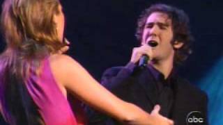 Celine Dion amp Josh Groban  The Prayer livewmv [upl. by Elletnuahc]