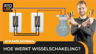 Meerdere SCHAKELAARS koppelen op je VERLICHTING  Wisselschakeling uitgelegd [upl. by Elsworth]