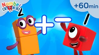 Aprende la SUMA y la RESTA  Episodios Completos  Numberblocks en Español [upl. by Esinrahc496]