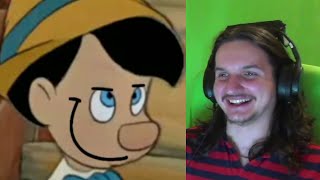 WRZ100 reacts to Complete Pinocchio YTP  Strombolis World [upl. by Binny]