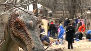 Dinosaurs come alive at zoos newest exhibit [upl. by Randee241]