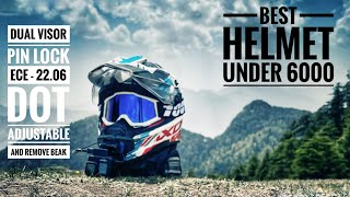 Axor Xcross Dual Visor Helmet  Motocoss and Touring helmet  First Impressions axorhelmets [upl. by Lajet]