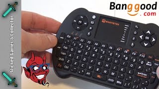 Android TV Box Mini Bluethooth Keyboard MantisTek MK1 Review  Also for Game Consoles  PC  MAC [upl. by Kassaraba]