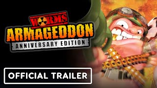 Worms Armageddon Anniversary Edition  Official Launch Trailer [upl. by Sremmus]