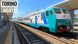 TRENI SPARSI A TORINO LINGOTTO  ArchivioADT [upl. by Alexandrina]