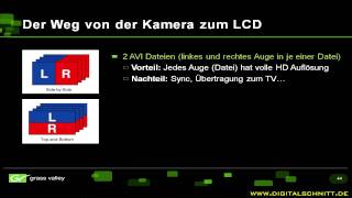 EDIUS 6 und das Thema 3D  Support der 3D Formate Teil 1  Digitalschnittmesse 2011 [upl. by Adyaj]