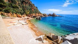 Playa Punta de Santa Anna Blanes Spain [upl. by Turnbull]