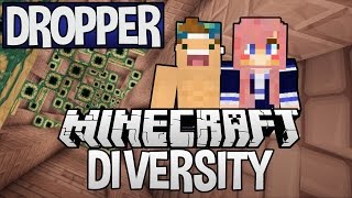 Dropper  Diversity Minecraft Adventure Map  Ep 7 [upl. by Akirdnas305]