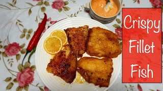 Fillet Fish Recipe  Tempura amp Spicy Seared Fillet [upl. by Eidolem]