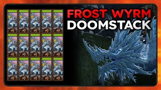 Kislev Frost Wyrm Doomstack  Total war Warhammer 3 [upl. by Ididn440]