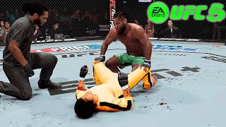 💥 UFC5 Bruce Lee vs Aljamain Sterling UFC 5  Super Fight 💥 [upl. by Tirrej264]