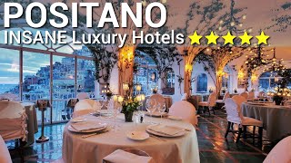 TOP 10 INSANE Luxury 5 Star Hotels In POSITANO  ITALY 2023  PART 1 [upl. by Crawford]