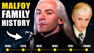 History of the Malfoy Family Full Origins  Harry Potter Documentary [upl. by Williamsen361]