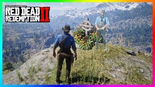 Arthur Morgan Visits His Own Grave amp ALL Of The Fallen Gang Members In Red Dead Redemption 2 RDR2 [upl. by Bozuwa479]