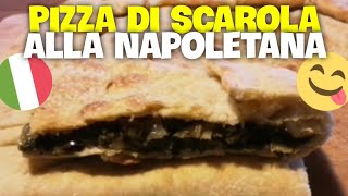 ❤️🍕 Pizza di scarola alla napoletana Ricetta originale e tradizionale [upl. by Enomes705]