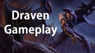 Draven the Glorious Executioner of Bots  AskJoshy New Champion Preview  League of Legends [upl. by Trinee]