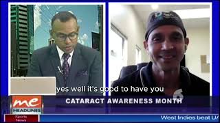 Dr Ronnie Bhola Discusses Cataract Awareness Month on TV6s Morning Edition [upl. by Charmian]