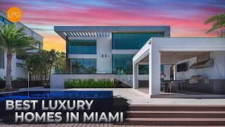 OVER 1 HOUR OF INCREDIBLE MOST BEST HOMES amp MANSIONS IN MIAMI [upl. by Jeanie]