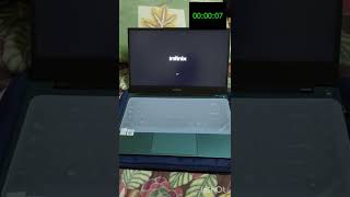 Infinix INbook X1 i3 processor booting speed ⚡⏱️ Infinix i3 [upl. by Ruford795]