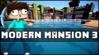 Minecraft  Modern Mansion 3 [upl. by Rickert]