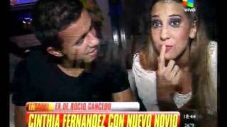 Exitoinacom  Cinthia Fernández con novio nuevo [upl. by Fish]