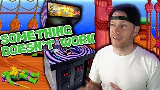 Numskull Quarter Arcade TMNT Turtles In Time Review [upl. by Nimrak]