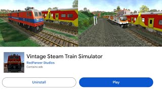 New Train Simulator  Steam Train Simulator Download  Gameplay [upl. by Buonomo]