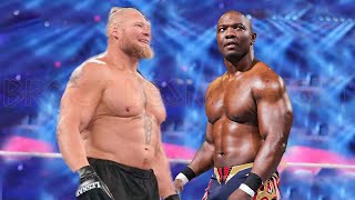 Brock Lesnar vs Shelton Benjamin Match [upl. by Ternan515]