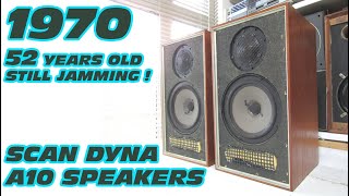 SCAN DYNA A10 SPEAKERS  IN MY TOP 10 SPEAKERS [upl. by Knuth]