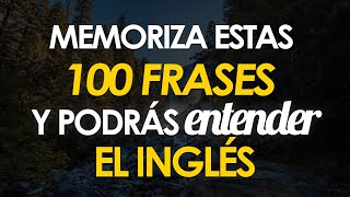 Aprende Inglés Escuchando Frases Cortas y Comunes 🎧😴 Educa Tu Oído Oyendo Inglés 👂 [upl. by Ahsiekan]