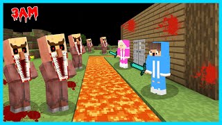 MIPAN amp ZUZUZU MENEMUKAN VILLAGER EXE MENGERIKAN DI MINECRAFT SURVIVAL SERAM BANGET [upl. by Niki]