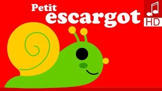 PETIT ESCARGOT comptine pour bébé amp maternelle [upl. by Conlee]