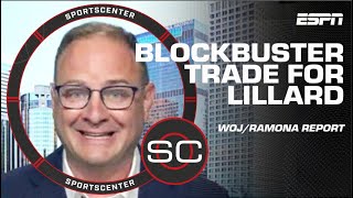 Woj details Damian Lillards trade to the Bucks 👀  SportsCenter [upl. by Ydnor]