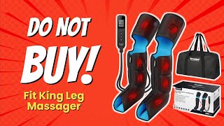 DONT BUY FIT KING Leg Massager Before Watching THIS 😱 9 Reasons [upl. by Lizzie850]