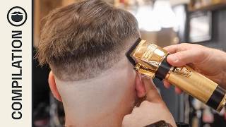 curly hair  fantastic hair cutting tutorial  hair transformation  asmr barber [upl. by Ttehc]