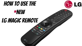 How To Use New LG Magic Remote [upl. by Eibreh865]