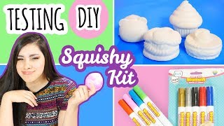 HONEST Squishy Kit Review  Soft N Slo DIY Squishies [upl. by Dine454]