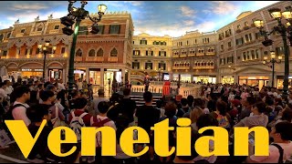 Venetian Casino in Macau China The Cotai Strip Summer 2024 [upl. by Senskell309]