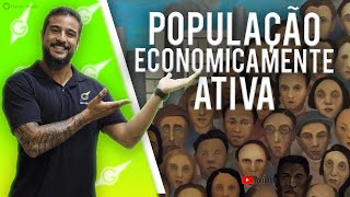 População Economicamente Ativa  PEA  Geobrasil [upl. by Ahsiym]