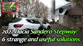 2022 Dacia Sandero Stepway 6 strange and useful solutions [upl. by Dammahom855]