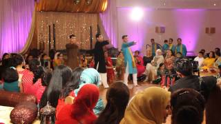 Ayesha amp Adnans Mendhi Medley Dance GuyGirl [upl. by Iclek]